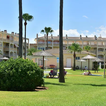 Primera Linea Urbanizacion Bahia De Denia Planta Baja Con Doble Terraza *