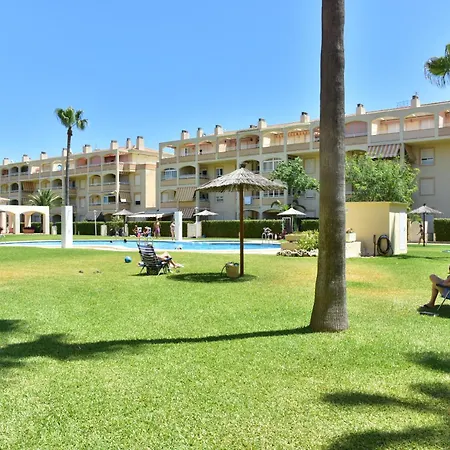 Primera Linea Urbanizacion Bahia De Denia Planta Baja Con Doble Terraza Διαμέρισμα *