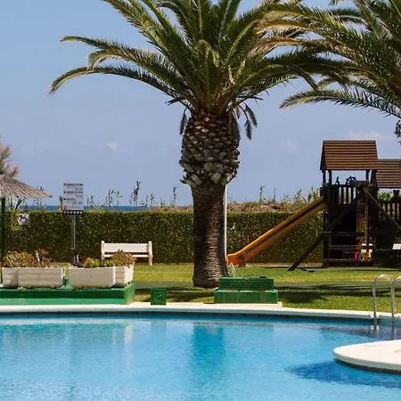 Primera Linea Urbanizacion Bahia De Denia Planta Baja Con Doble Terraza Διαμέρισμα *